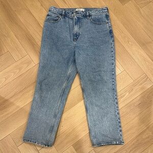Abercrombie & Fitch ’90s Straight Ultra High Rise Jeans – Size 32 / 14, VGUC
